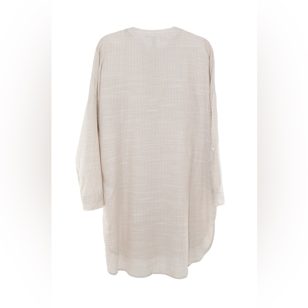 Striped Button-Up Tunic - Picture 6 of 7